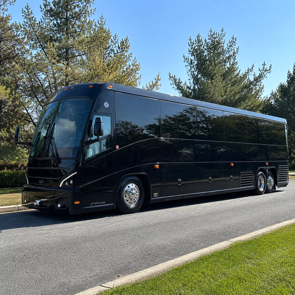 covina long distance charter bus rental