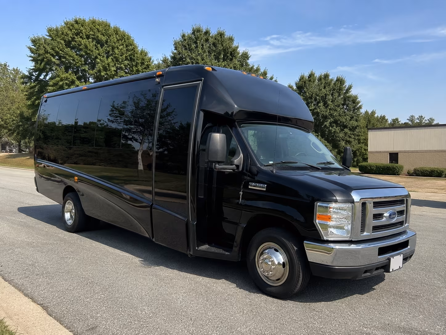 one bus keeps every prom group together from pickup to last drop off